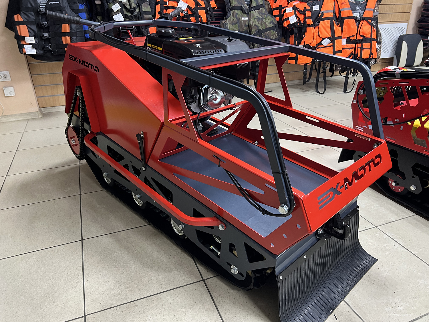 Мотобуксировщик EX-MOTO SNOWDOG S500 15л.с в Реутове