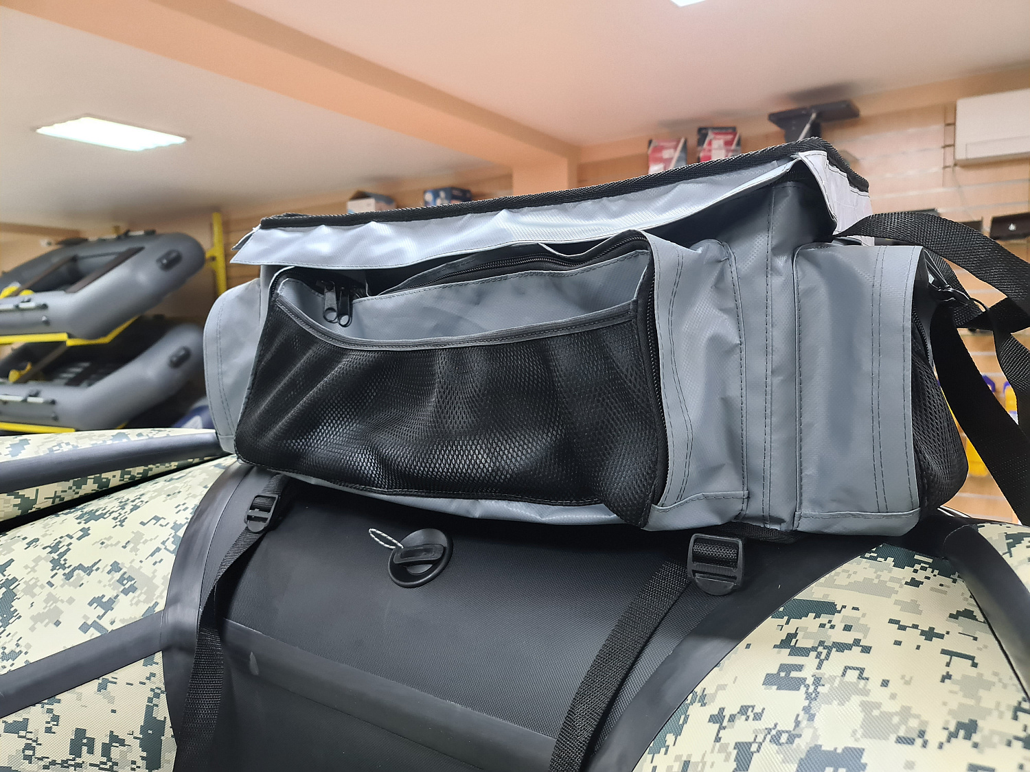 СУМКА ЛЮКС НА БАЛЛОН ДЛЯ ЛОДОК ПВХ 50Х25Х25 СМ в Реутове