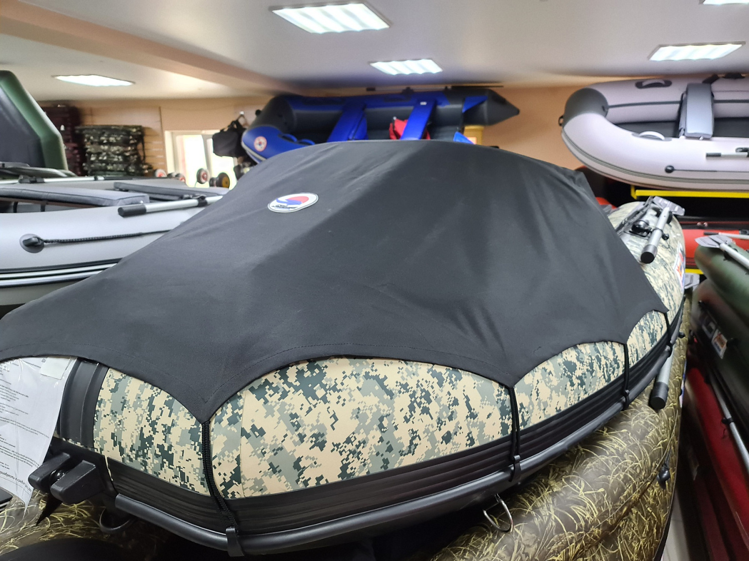 КОМПЛЕКТ НОСОВОГО ТЕНТА К ЛОДКЕ SMARINE AIR MAX 360 ЧЕРНЫЙ в Реутове